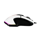 Mouse Gamer GAME FACTOR MO-602-WH, Alámbrico, 19000DPI, Negro