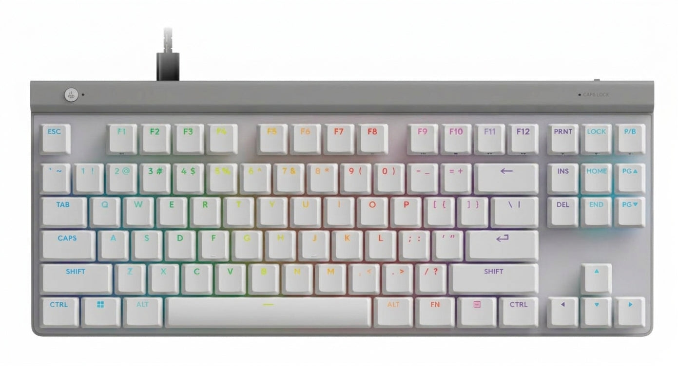 Teclado LOGITECH 920-012869, Blanco