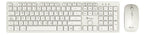 Kit Teclado y Mouse Stylos STPKTM5W, Blanco