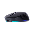 Mouse TECHZONE THUNDER Inalámbrico, Bluetooth, 3200 DPI, Negro