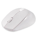 Mouse Inalámbrico BROBOTIX 6000809 Óptico, 1000 DPI, Blanco