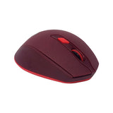 Mouse Naceb Technology NA-0119R Curvo, Rojo