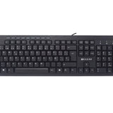 Teclado Naceb Technology NA-0109, Negro