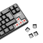 Teclado Gamer Yeyian YTM-28209R LED, Negro