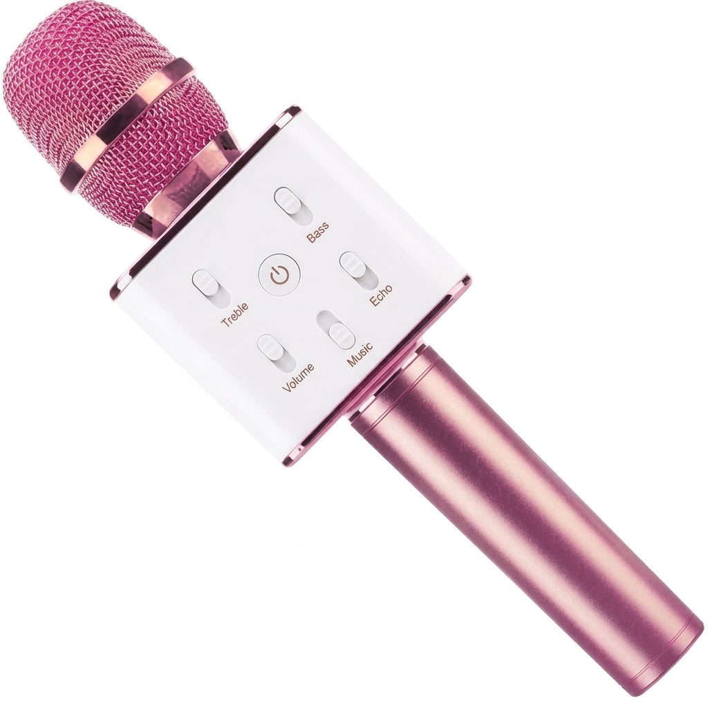 Micrófono BROBOTIX 832464 Inalámbrico, Rosa