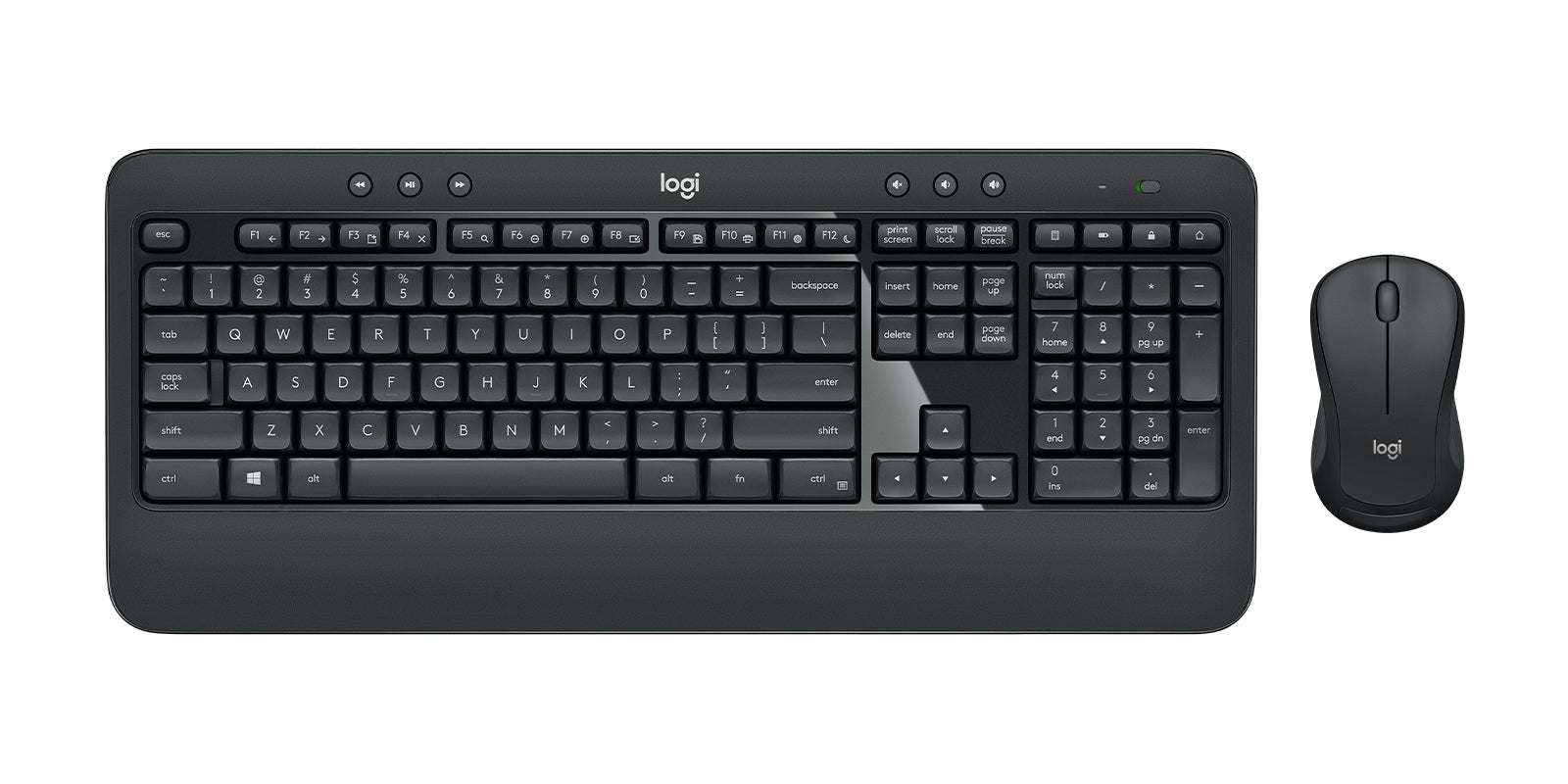 Kit Teclado y Mouse LOGITECH MK540 ADVANCED, Negro