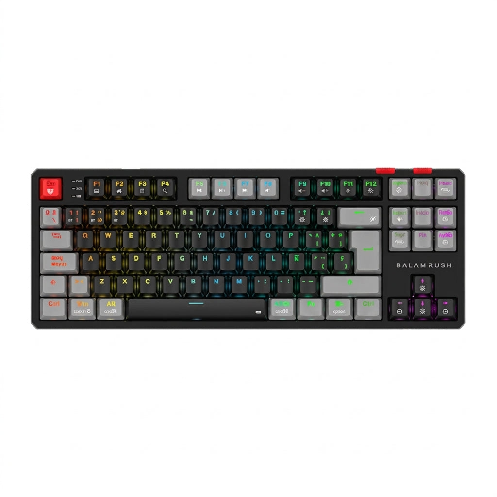 Teclado Gamer Balam Rush GK990, Negro