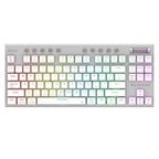 Teclado Gamer Balam Rush GK959, Blanco