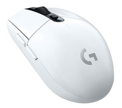 Mouse LOGITECH G305 Óptico RF inalámbrico, 12000 DPI, Blanco