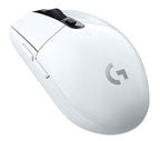 Mouse LOGITECH G305 Óptico RF inalámbrico, 12000 DPI, Blanco