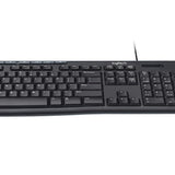 Kit Teclado y Mouse LOGITECH MK200, 1000 DPI, Negro