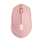 Mouse BROBOTIX 6000793 Óptico Inalámbrico, 1000 DPI, Rosa
