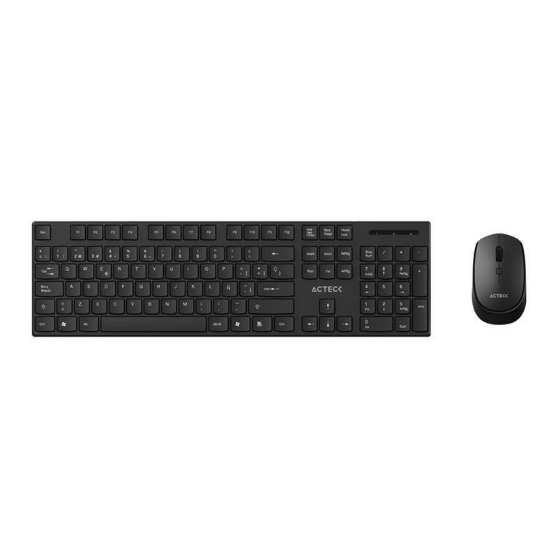 Kit Teclado y Mouse ACTECK CREATOR VANTAGE PRIME MK555 VA, Negro