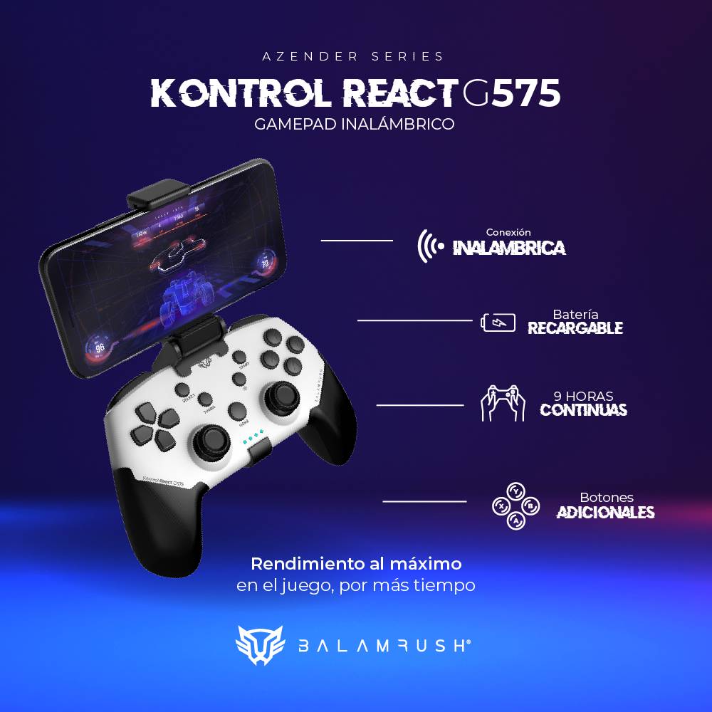 Control Balam Rush G575, Blanco