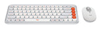 Kit Teclado y Mouse LOGITECH POP, Gris