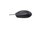 Kit Teclado y Mouse Naceb Technology NA-618N, Negro