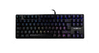 Teclado GAME FACTOR KBG500-BL Mecánico TKL, RGB, USB, Negro