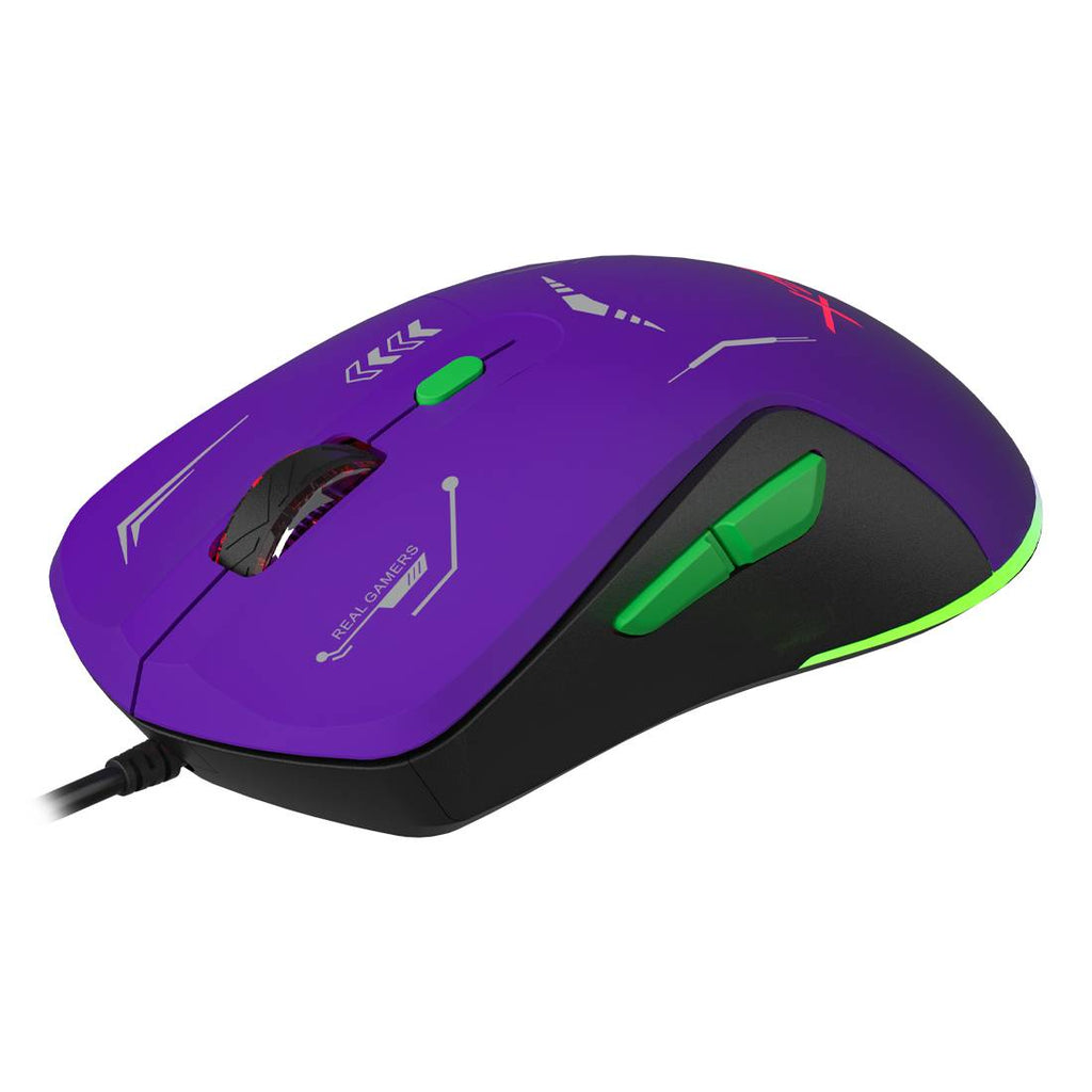 Mouse Gamer Xzeal XZPM1MV, Morado