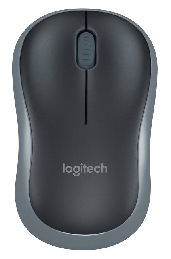 PC Gamer Mouse LOGITECH M185 Óptico, RF inalámbrico, Negro - México