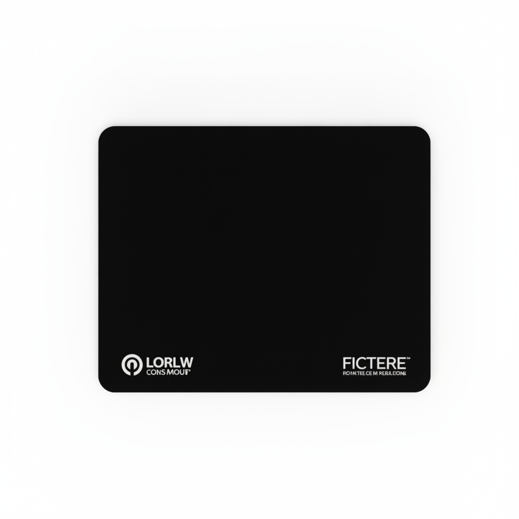 Mouse Pad Gamer BROBOTIX 6007082, Monocromo