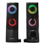 Bocinas ACTECK AS450, 3.5 mm, Negro