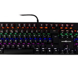 Teclado GAME FACTOR KBG400-PK-BL, USB, Rosa