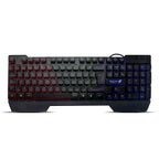 Kit Teclado y Mouse Gamer NECNON NGC-PEGASUS LED, Rojo
