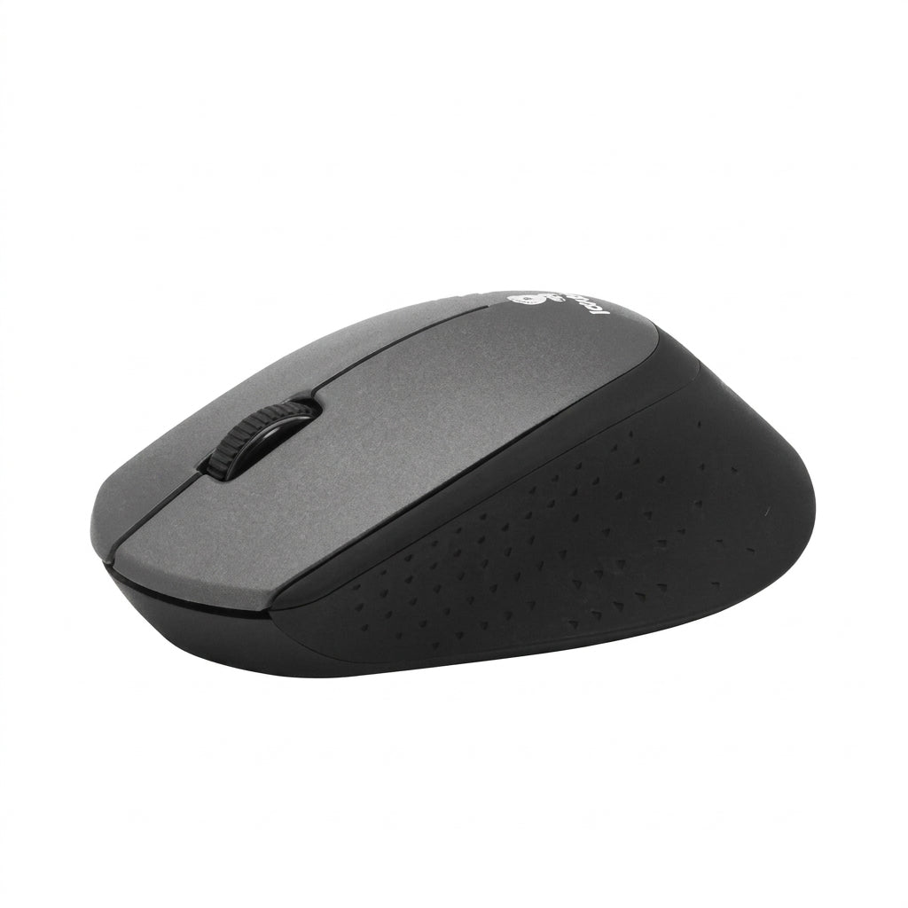 Mouse BROBOTIX 6000786 Óptico Inalámbrico, 1000 DPI, Negro