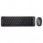 Kit Teclado y Mouse BROBOTIX 6000618, Negro