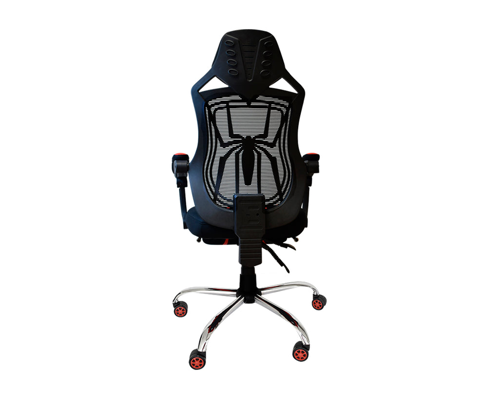 Silla Gamer Naceb Gaming NA-0928, Negro/Rojo