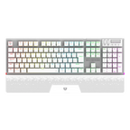 Kit Teclado y Mouse Balam Rush MK455, Blanco
