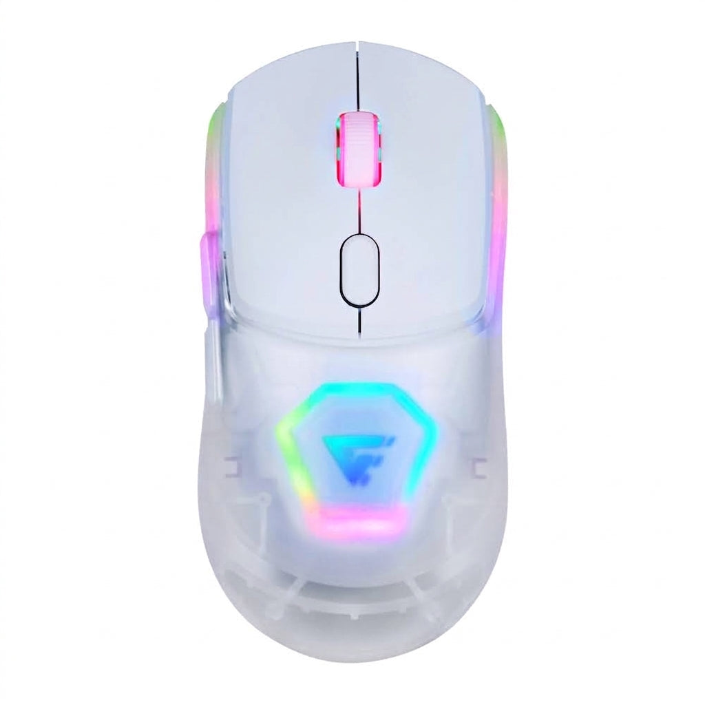 Mouse Gamer GAME FACTOR MOW700-WH, Blanco