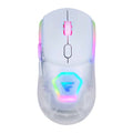 Mouse Gamer GAME FACTOR MOW700-WH, Blanco