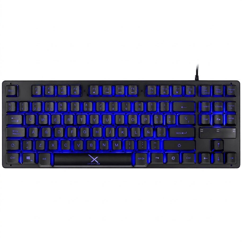 Teclado Gamer Xzeal XSATGA1B, Negro