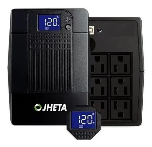 No Break JHETTA 821900-00, 900 VA, 480 W, 6 contactos