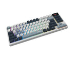 Teclado MSI FORGE GK600 TKL W SKY US LED, Blanco