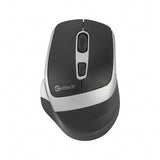 Mouse Inalámbrico GETTTECH GGM-STDBW-01-SL, 7200 DPI, Plata