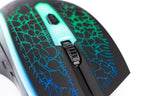 Mouse Gamer Naceb Technology NA-592NE Óptico, 1200 DPI, USB, Multicolor