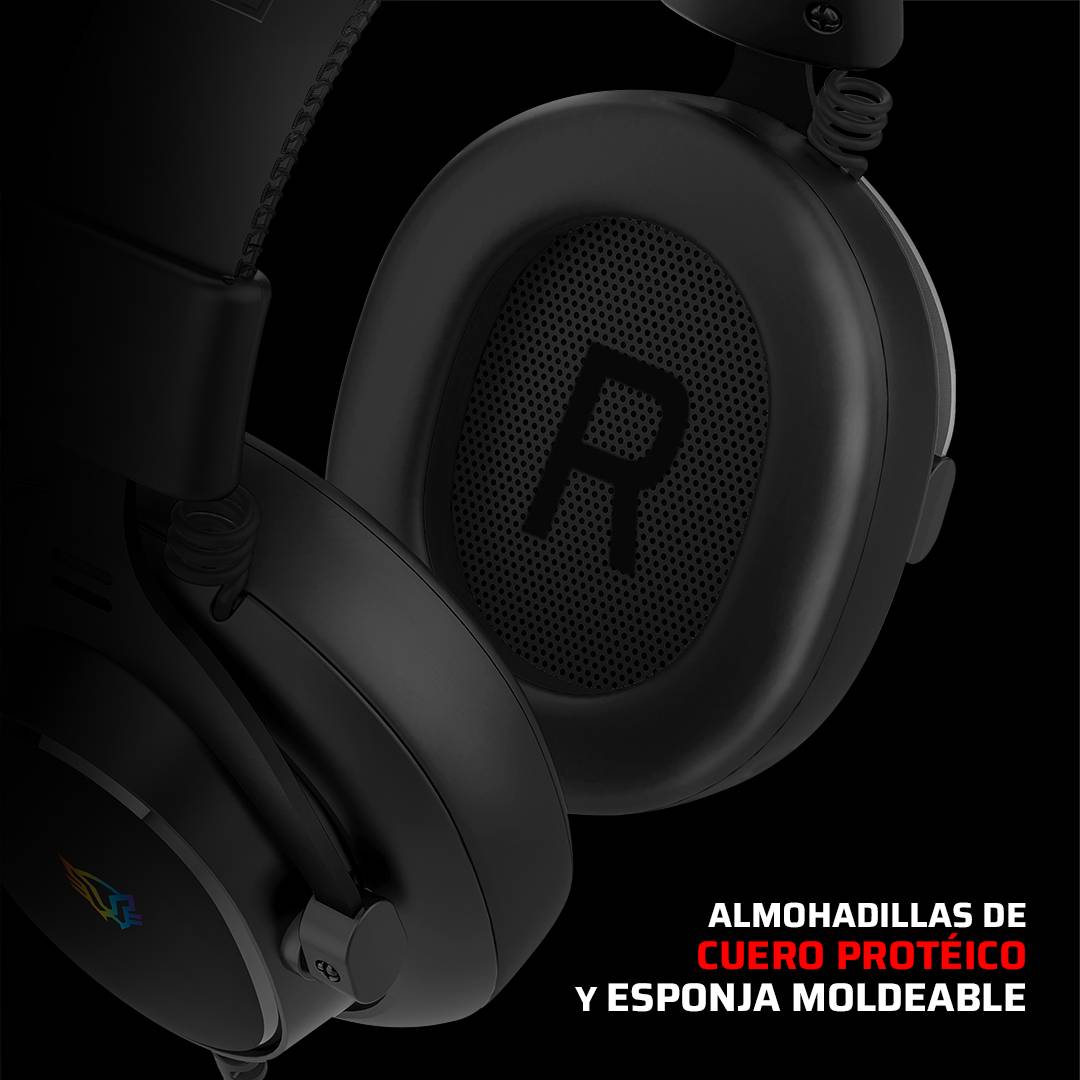 Headset Gamer Balam Rush HA777, Negro