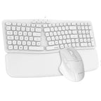 Kit Teclado y Mouse ACTECK MK650 Inalámbrico, Blanco