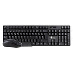 Kit Teclado y Mouse Stylos STPKTM3B, Negro
