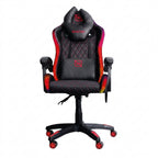 Silla Gamer NECNON NSG-RGB-1, Negro/Rojo