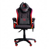 Silla Gamer NECNON NSG-RGB-1, Negro/Rojo