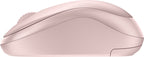 Mouse LOGITECH M240 Óptico, 133 Hz, Rosa