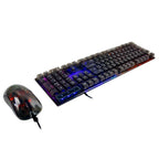 Kit Teclado y Mouse Gamer VORTRED V-930723, Negro