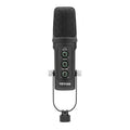 Micrófono Yeyian YSA-UCHQ-01, USB, Negro