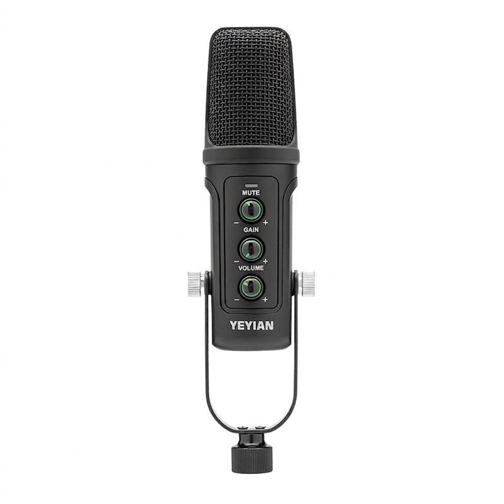 Micrófono Yeyian YSA-UCHQ-01, USB, Negro