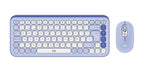 Kit Teclado y Mouse LOGITECH POP, Bluetooth, Violeta