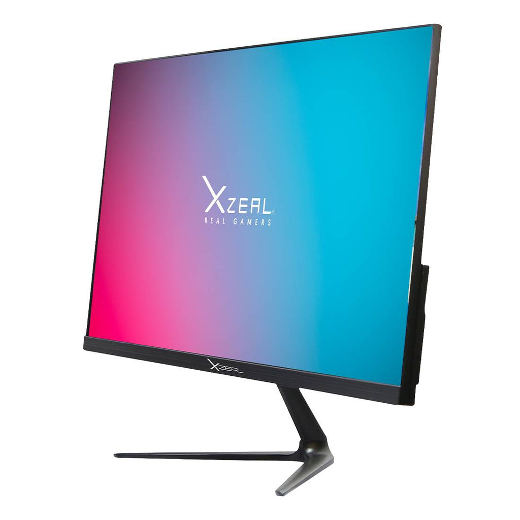Monitor Xzeal XSPMG08B LED VA Plano 23.8", 1920x1080 Full HD, 100Hz, HDMI/VGA, Negro