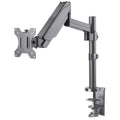 Soporte para Monitor MANHATTAN con pistón a gas,Soporta un monitor de 17 17", 100 x 100, Gris